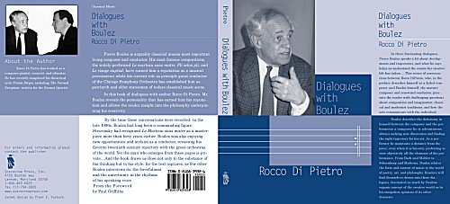 Cover of DiPietro Conversations with Boulez book