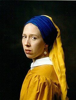 Adrienne Redd in Vermeer Style